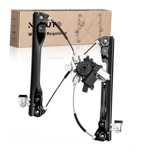 Front Left Driver Side Power Window Regulator with (7-Pin) Front Driver Side