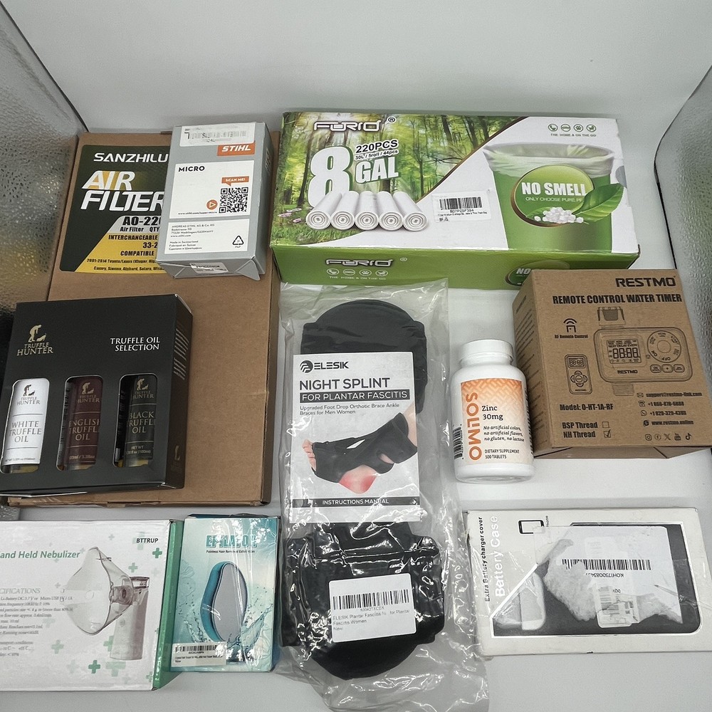 Amazon Liquidation Wholesale Overstock & Returns Mixed Lot Merchandise Box