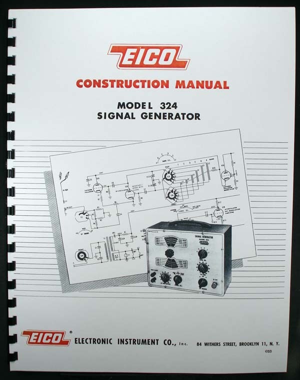 EICO Model 324 Signal Generator Construction Manual