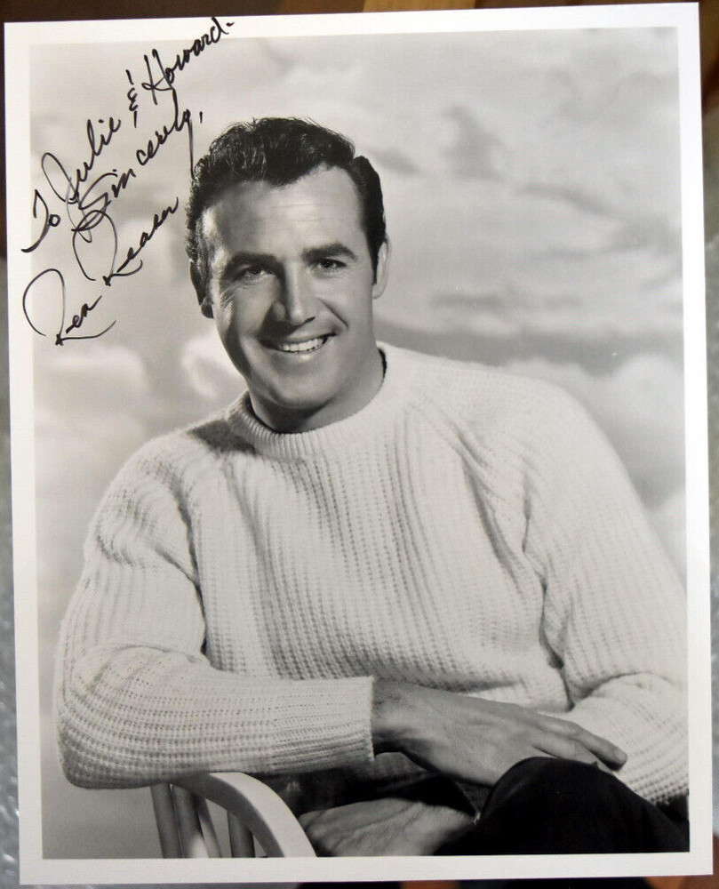 Rex Reason Original Hand Signed Photo 8"X10"