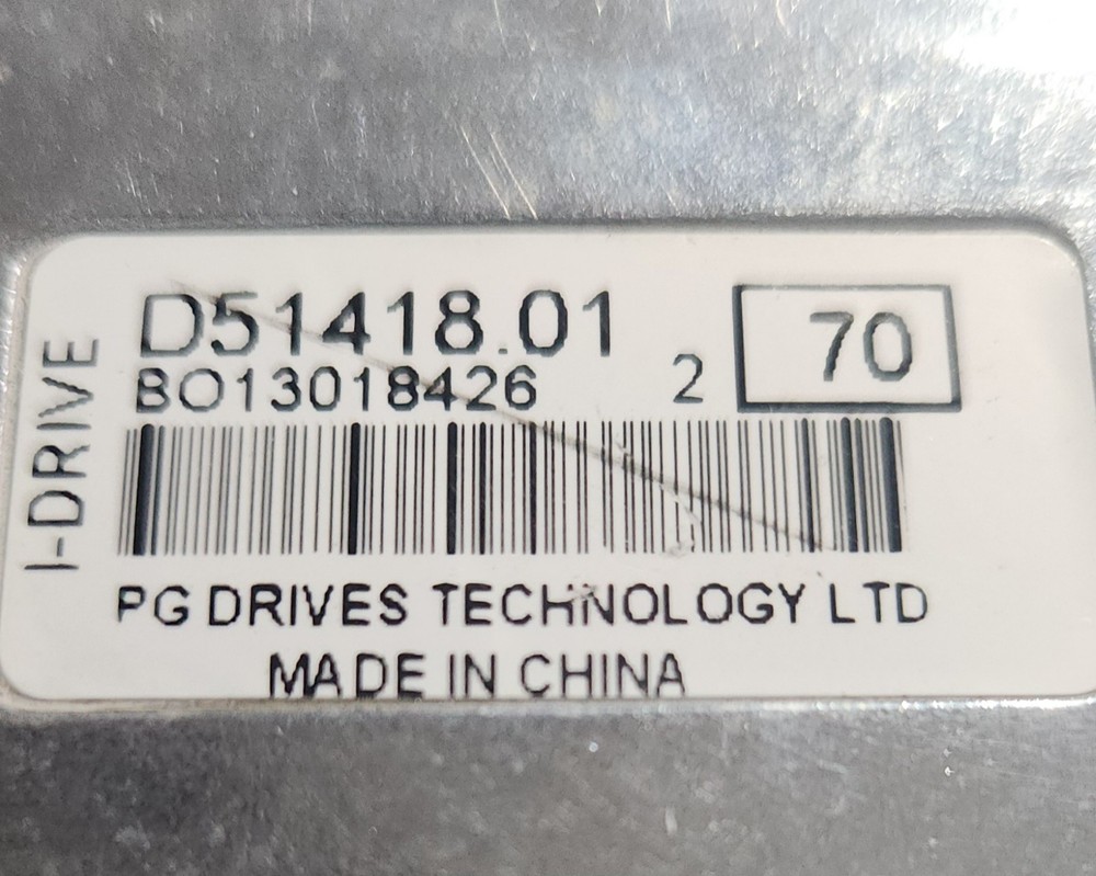 Speed controller for floor machine IDrive D51418.01