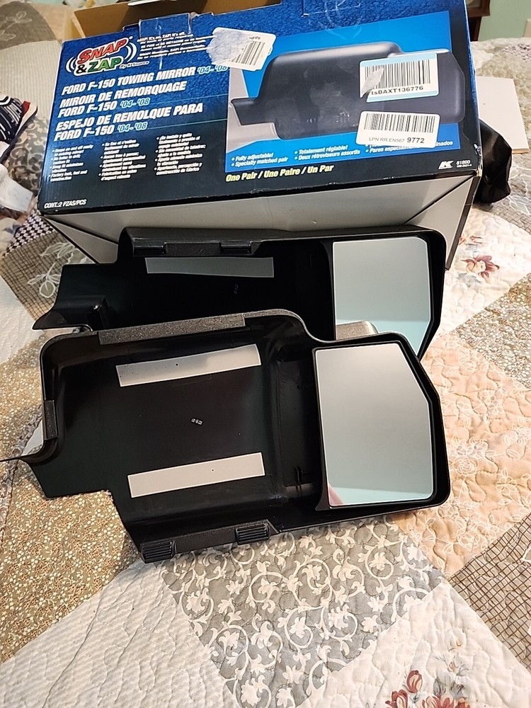 K Source 81800 Custom Fit Towing Mirror Pair