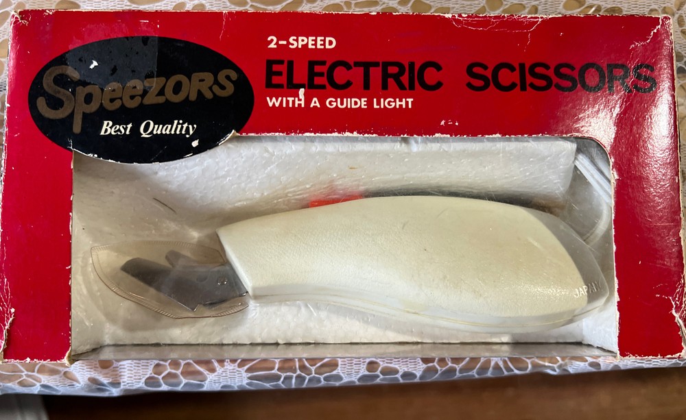 Vintage Scissors Electric.