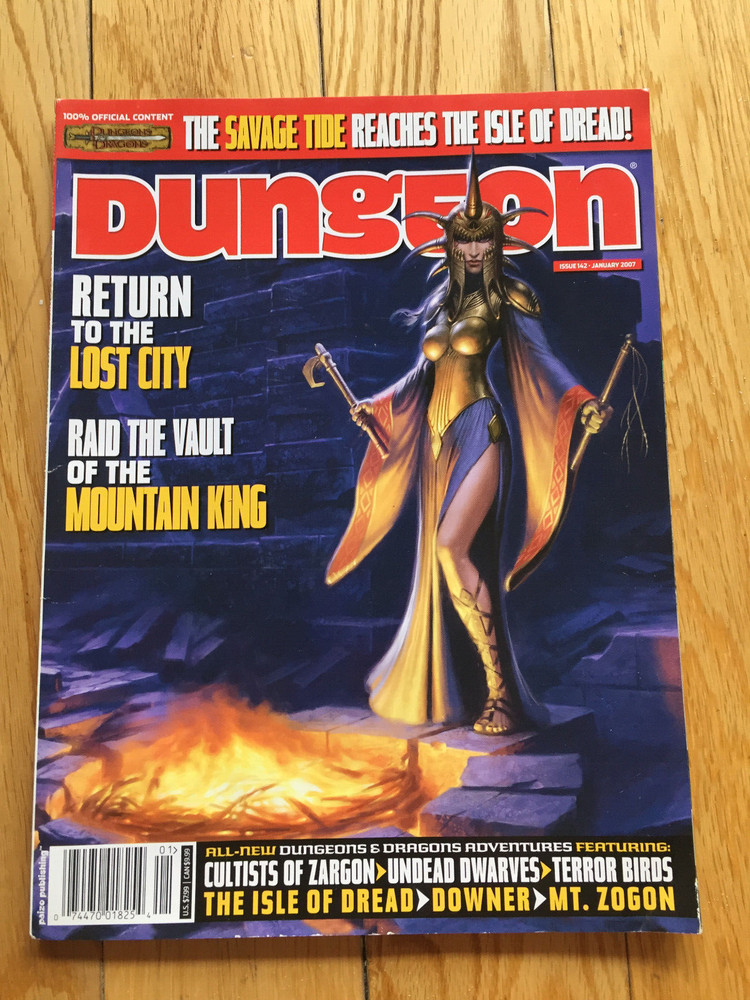 Dungeon Magazine Issue 142 January 2007