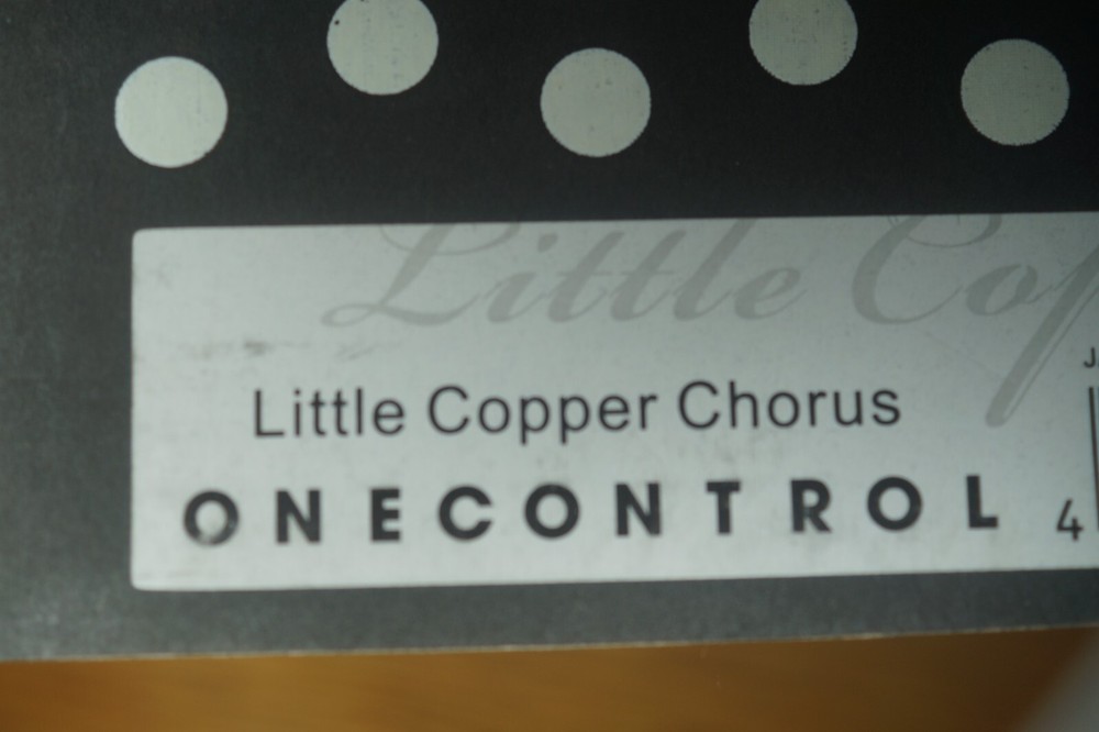 One Control Little Copper Chorus Guitar Effects Pedal