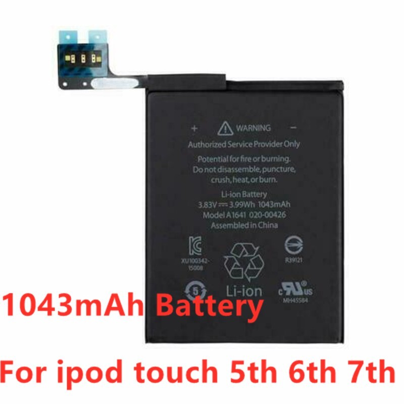 NEW Replacement Internal Battery for iPod Touch 5th 6th 7th Generation 1043mAh