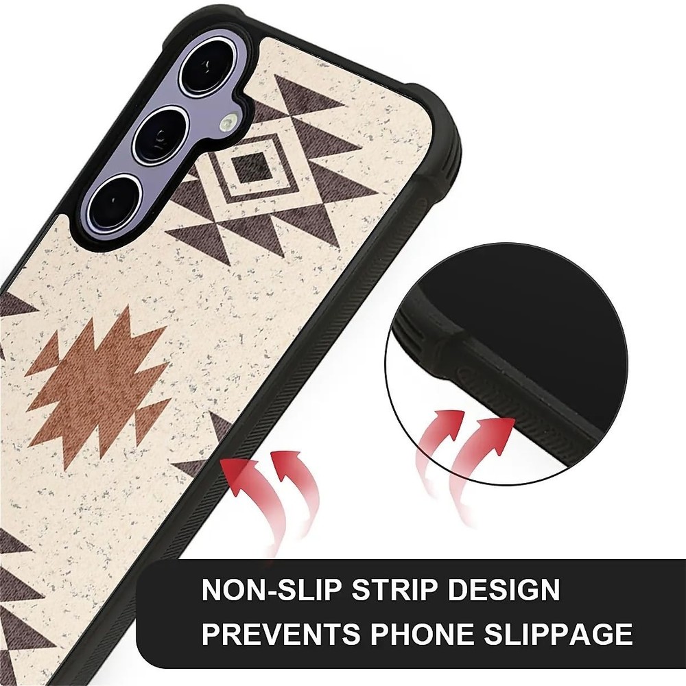 WANKBLC Samsung Galaxy S24 S25 Case Shockproof Protective Crazy Pattern