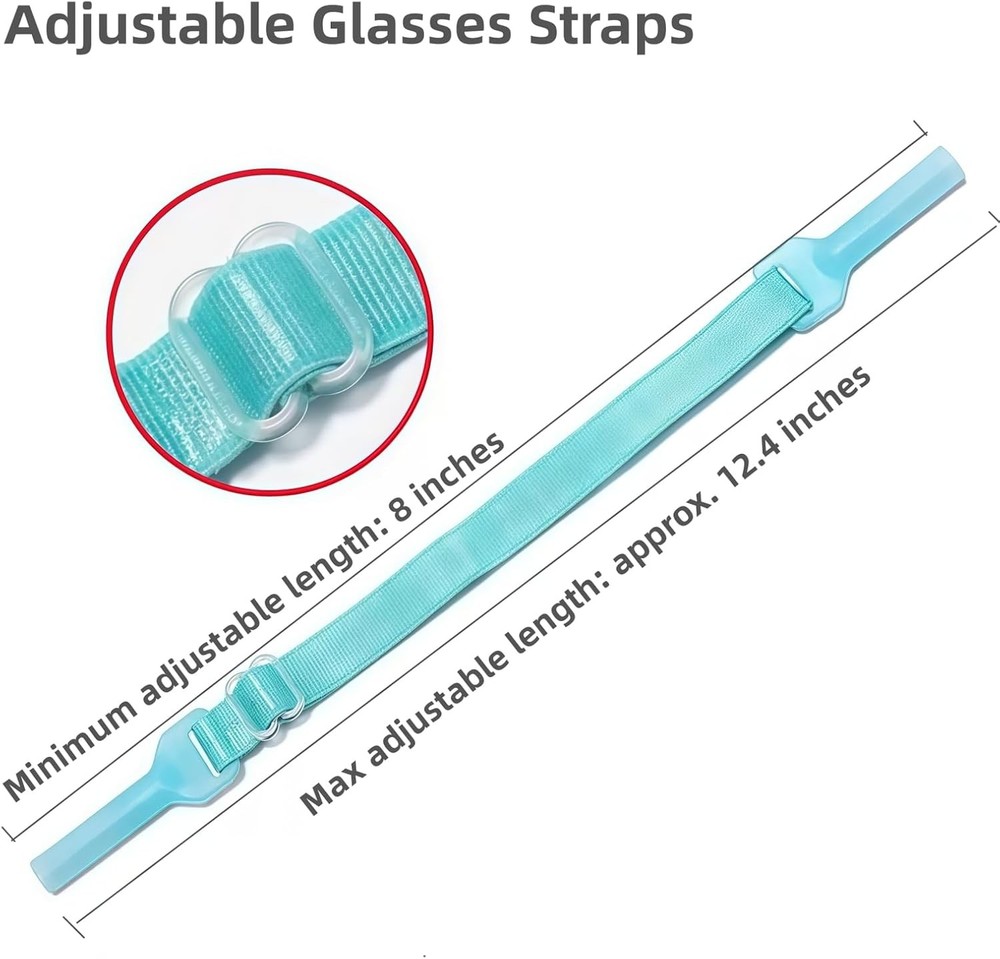 Adjustable Elastic Eyeglasses Strap Eyewear Retainers For Reading Glasses, Myopi