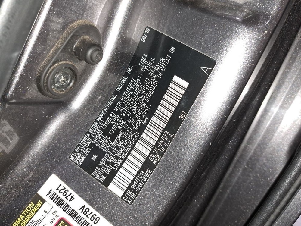 2011 Sienna Jack Sku#4236441