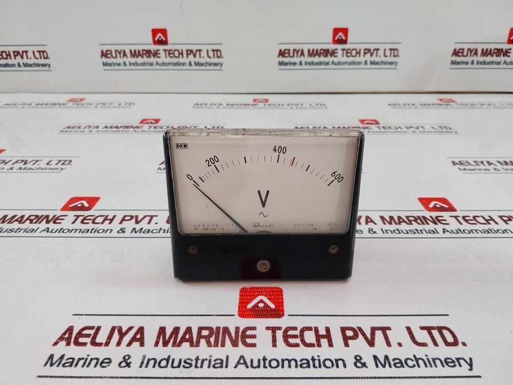 Daiichi Lsk-12 Voltmeter 0-440/600V