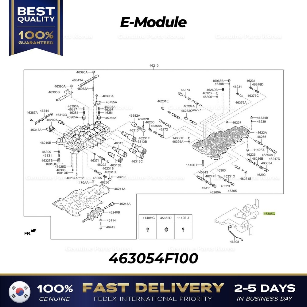 ⭐Genuine⭐ E-Module 463054F100 for Hyundai Genesis Genesis Coupe