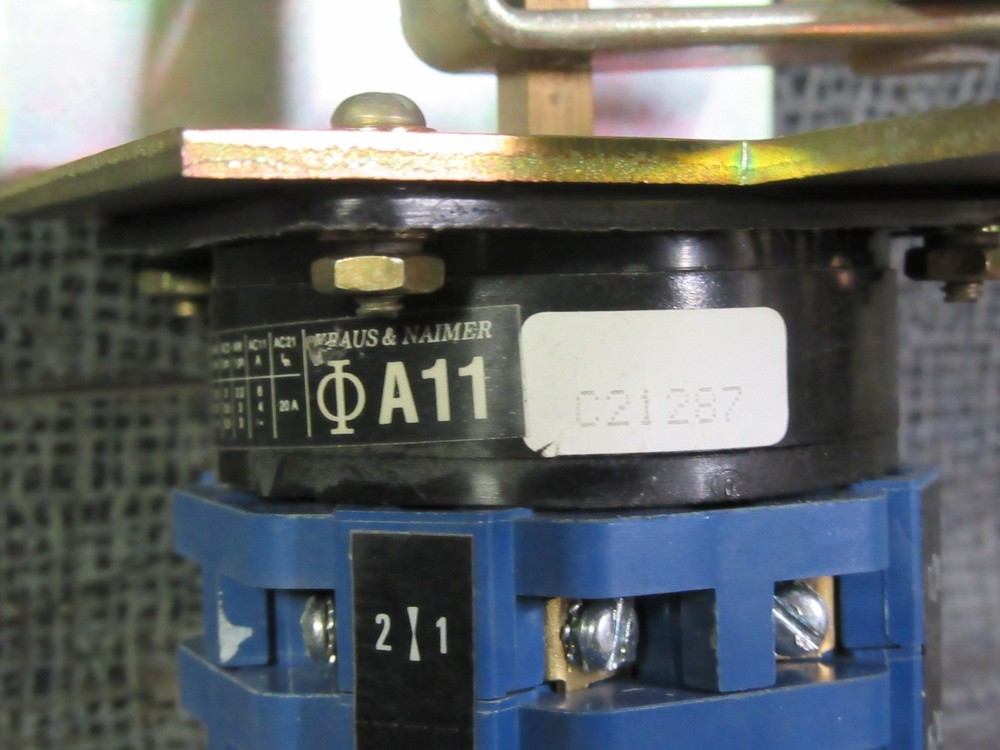 KRAUS / NAIMER DRUM SWITCH AND BRACKET 5HP 3PH 10A A11 C21287 **WARRANTY**