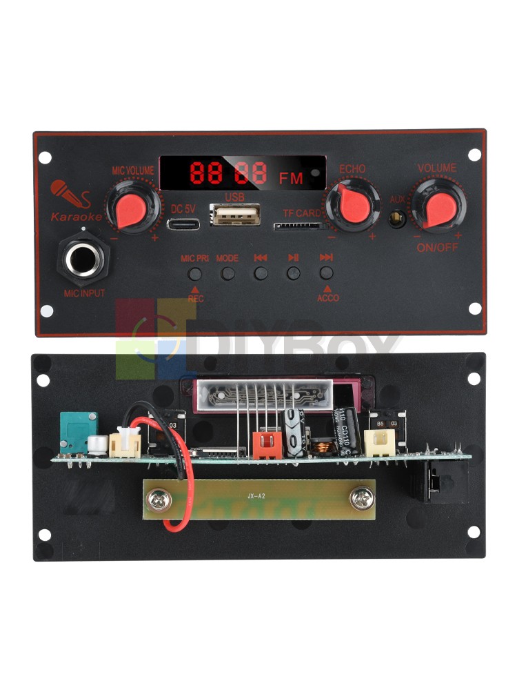 DC 3.7-5V 10W Mono Bluetooth 5.0 Audio Power Amplifier Module MP3 Decoding Board