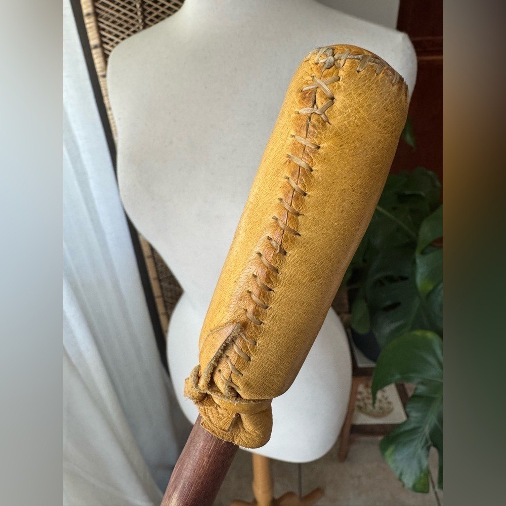 Handcrafted Rawhide Drum with Leather Mallet – 17"