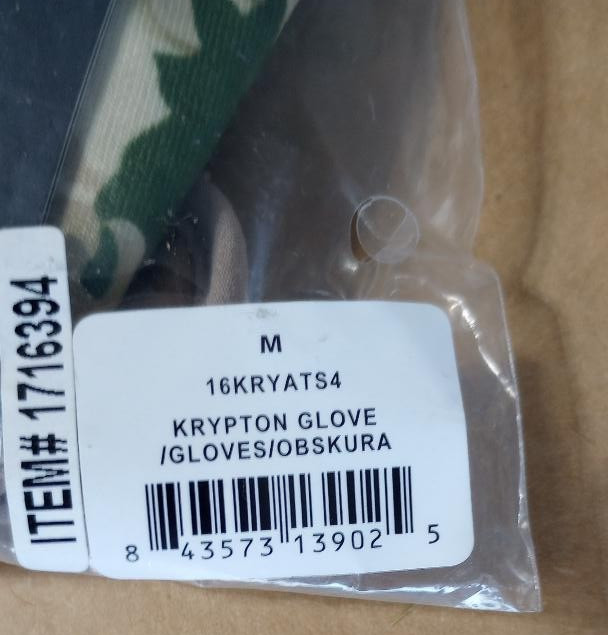NEW Kryptek Kiska Beanie + Krypton Transitional Medium Gloves 2-pc Set Free Ship
