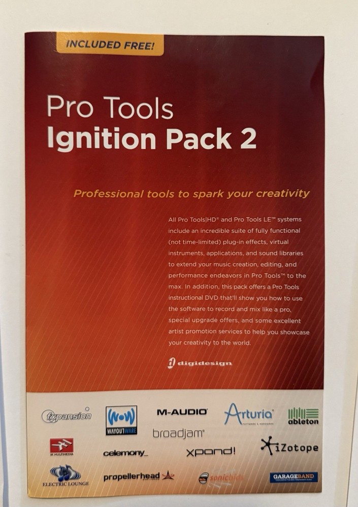 Digidesign MBox2 USB Audio Interface Pro Tools LE EX Lightly Used w Box Software