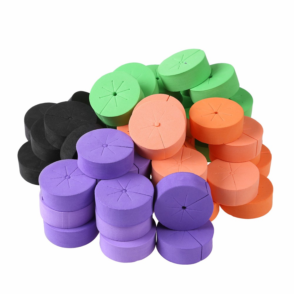 50 Pack Garden Clone Collars Inserts for Hydroponics Cloning,Plant Germination