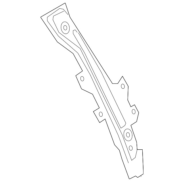 Genuine GM Driver Side Quarter Inner Panel Brace 22945546