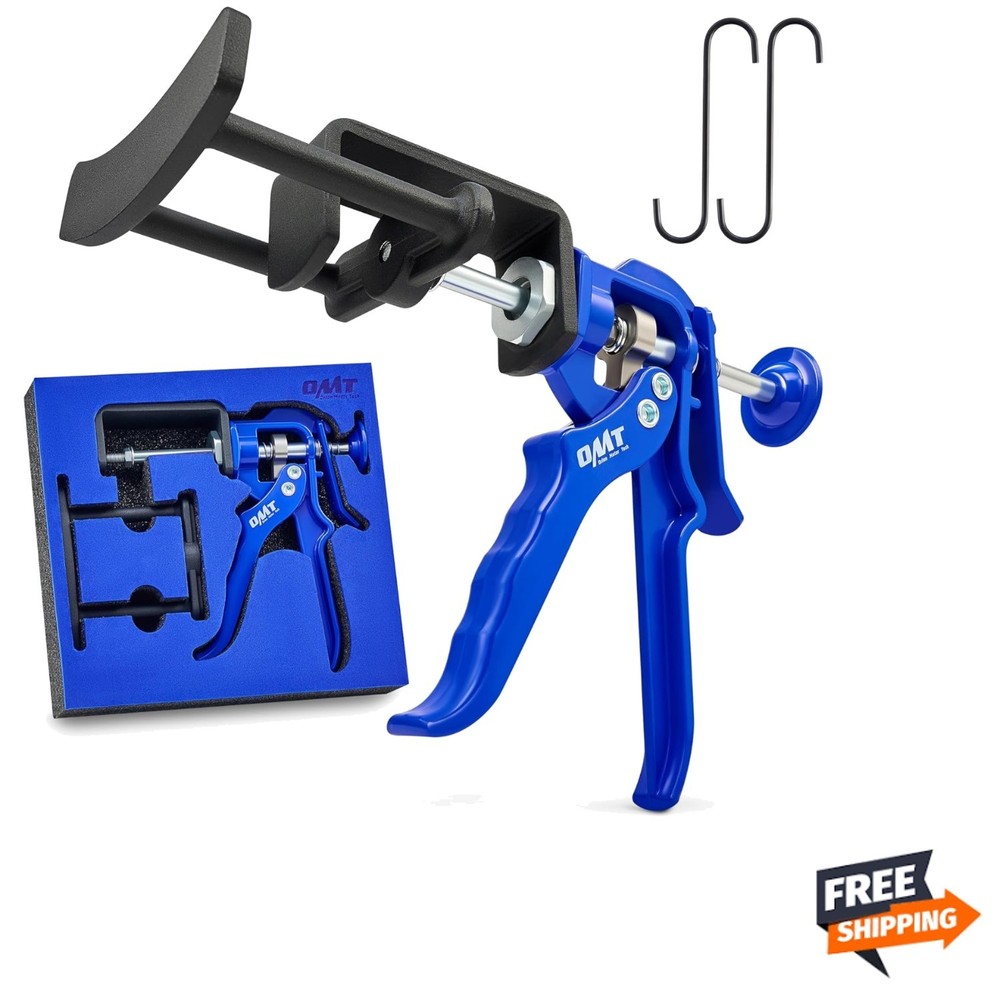 Dual Piston Brake Caliper Compressor, Heavy Duty for Brake Pad Replacement, D...