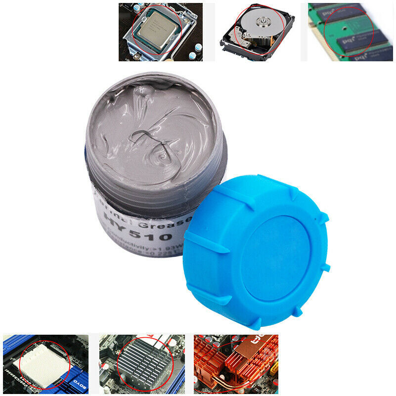 20g HY510 Thermal Conductive Silicone Grease Paste Heatsink For CPU GPU Cooling