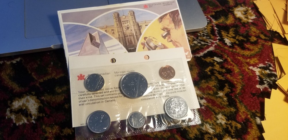 1982 Canada Prooflike Mint Set Of Coins Idc1.