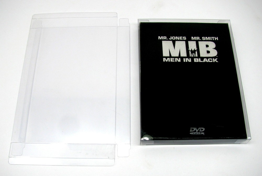 50x DVD OVERSIZED BOX SET (SIZE DVO I) - CLEAR PLASTIC PROTECTIVE BOX PROTECTOR
