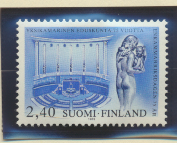 Finland Stamp Scott #671, Mint Hinged
