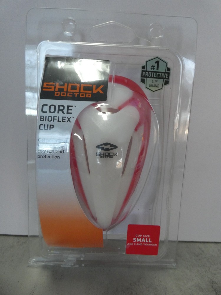 Shock Doctor New Core Bioflex Protective Cup Size Small Age 9 & Younger