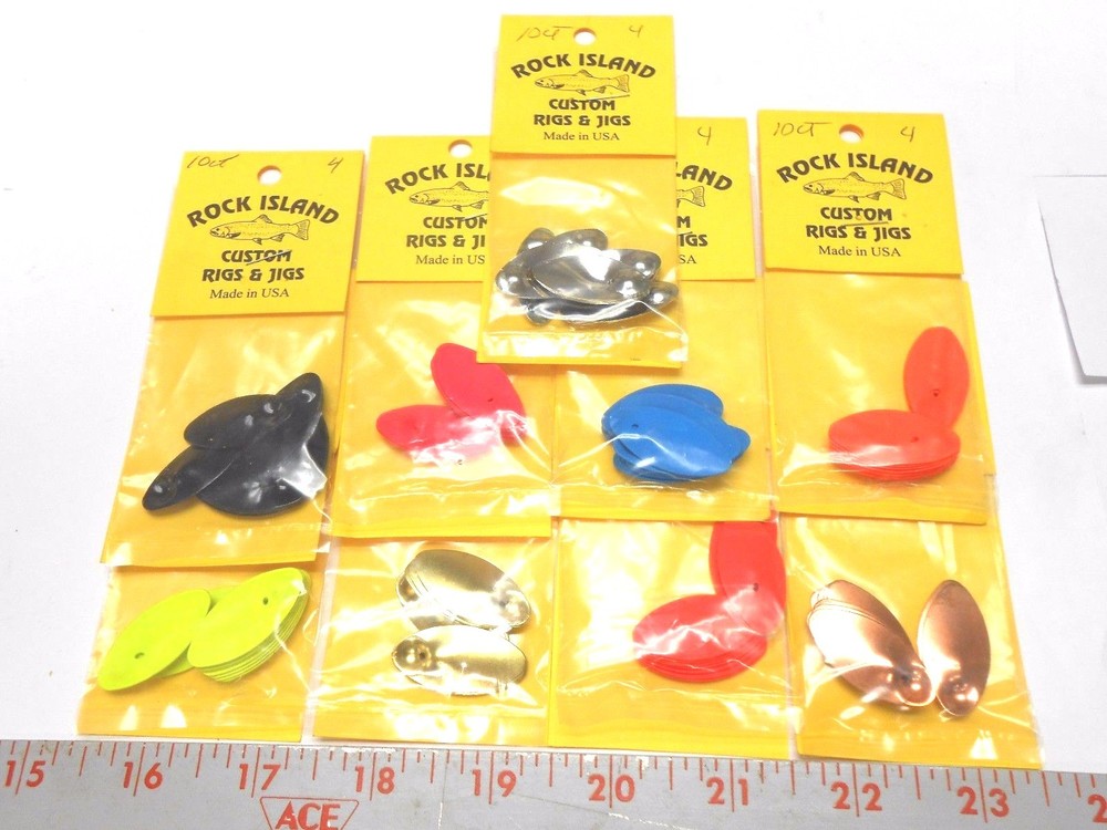 IN-LINE SPINNER BLADES # 4 10 CT