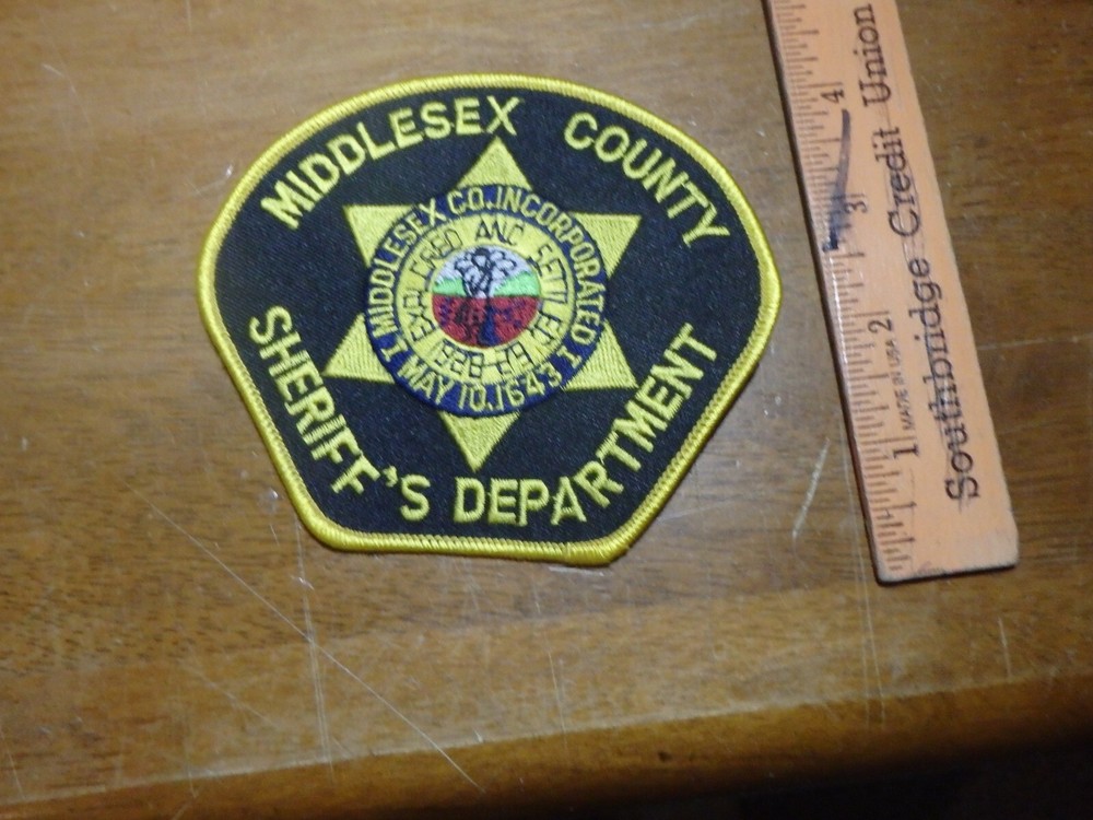 MIDDLESEX COUNTY MASSACHUSETTS SHERIFFS DEPARTMENT   OBSOLETE PATCH BXAAA#16