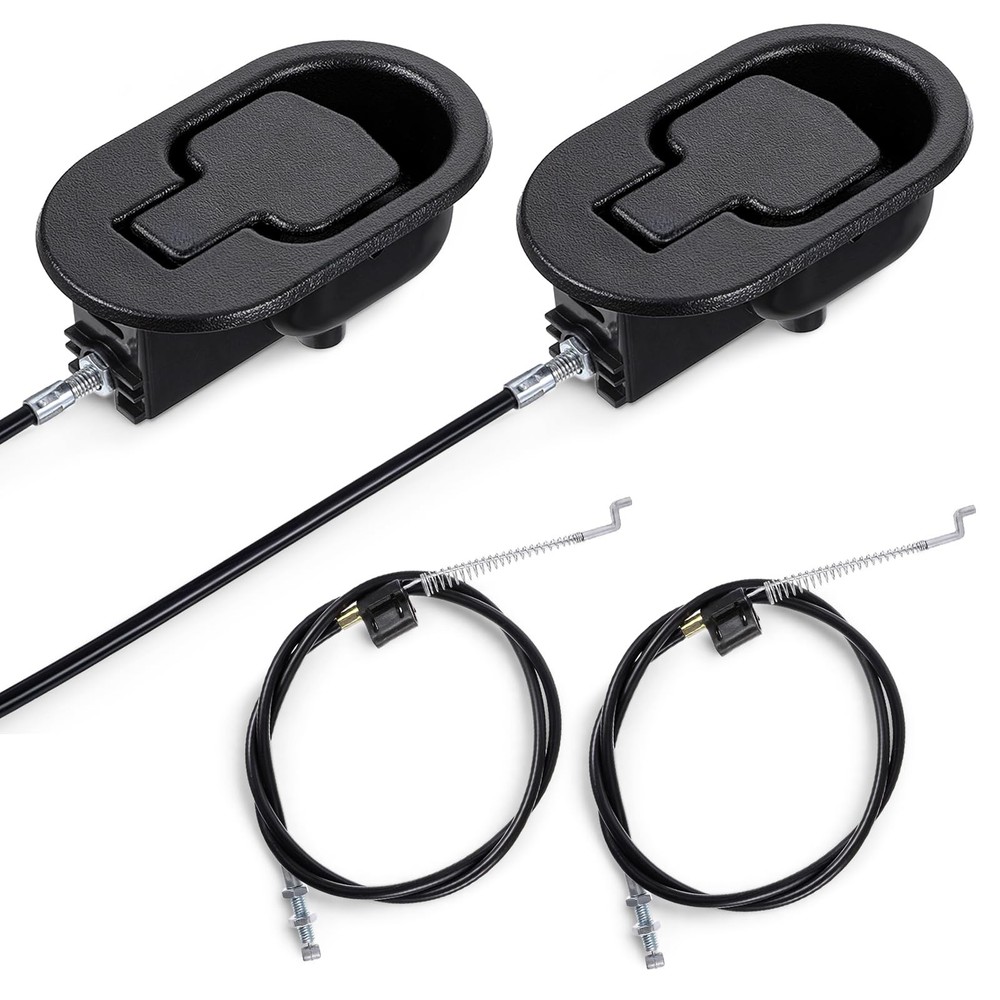 2 Set Recliner Handle Parts with Pull Cable Durable Recliner Release Pull Han.