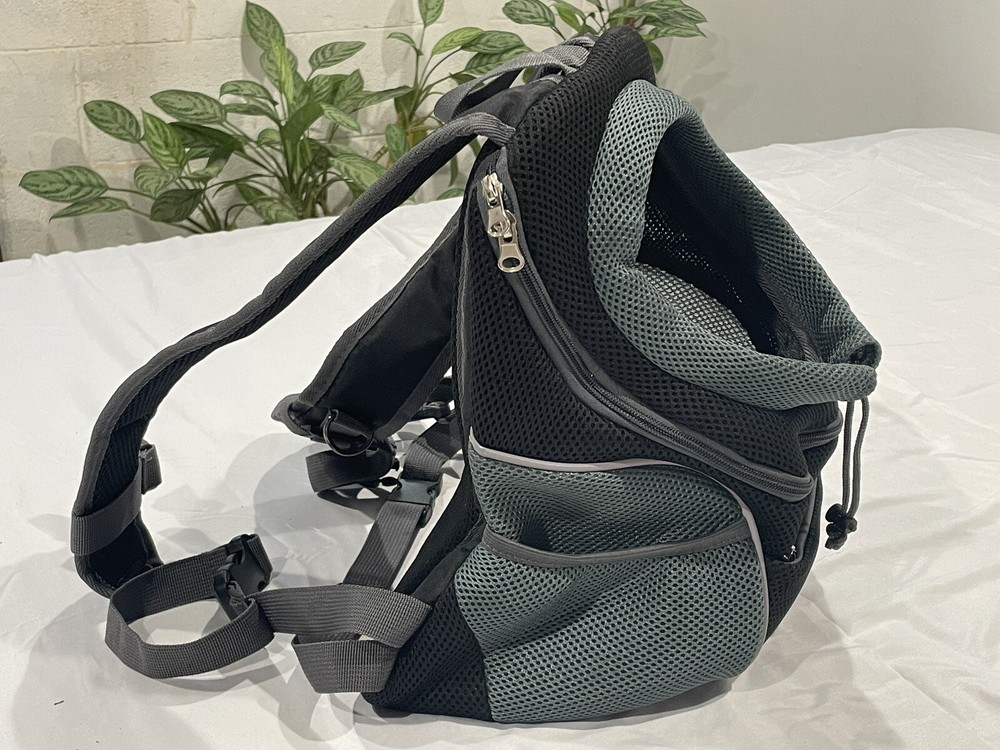 Pet Dog Carrier Backpack Adjustable Straps Front and Back Carrier small