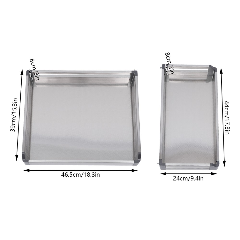 2 Tier Kitchen Blind Corner Basket Storage Organizer Soft Close Pull Out Cabinet