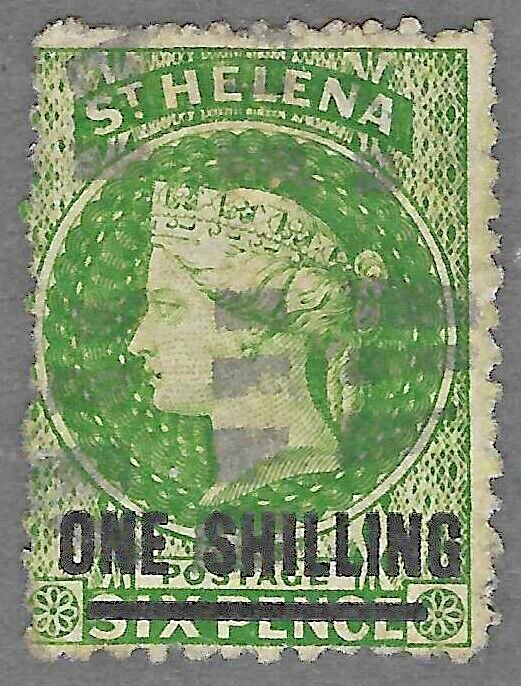 St. Helena (1868) - Scott # 23, Used Cat Value $ 160