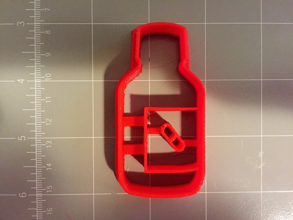 Medicine Bottle Cookie Cutter