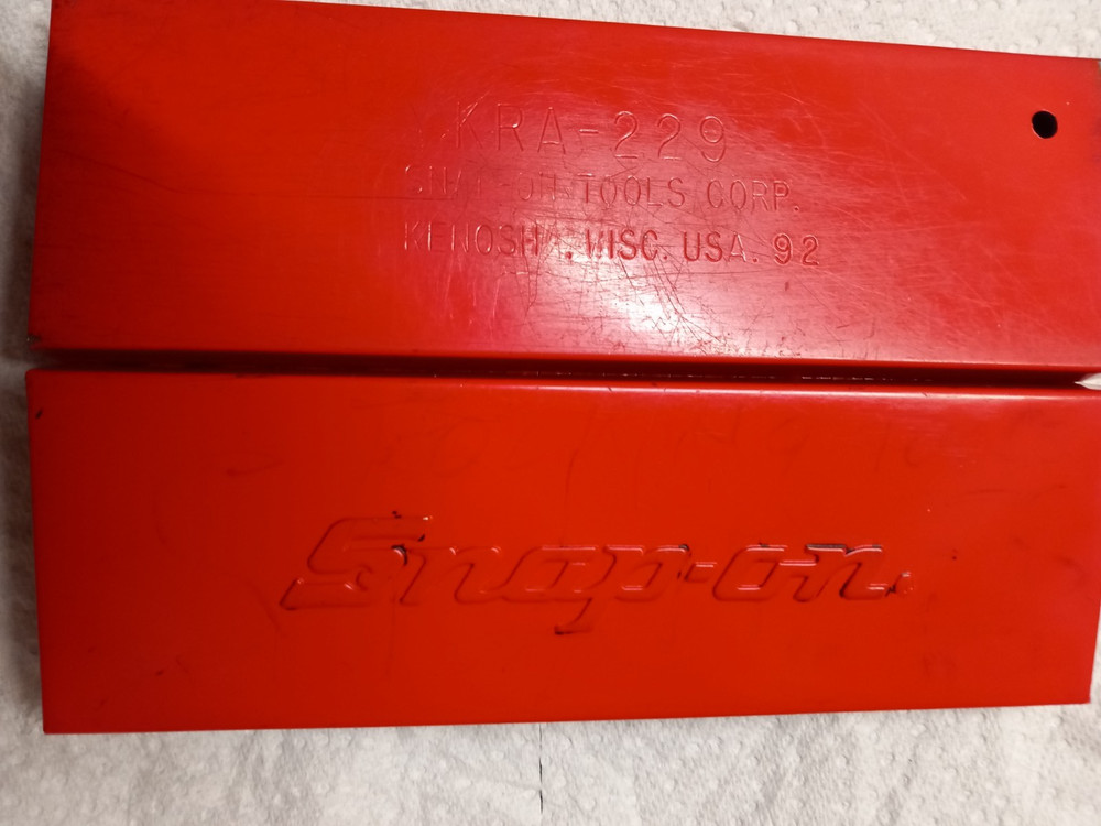 Vintage SNAP-ON KRA-229 Tool Metal Box Empty