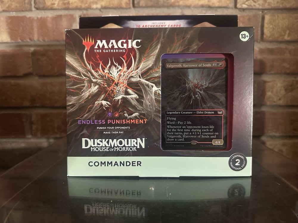 Magic: The Gathering Duskmourn Commander Deck Endless Punishment
