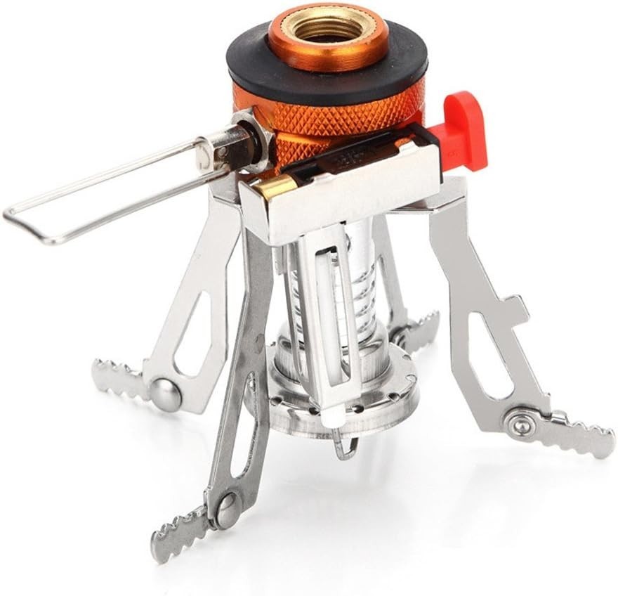 Portable Camping Stoves Backpacking Stove with Piezo Ignition Stable Support ...