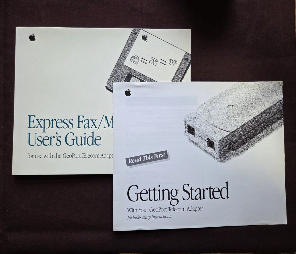 Apple Express Fax/Modem User's Guide 1993