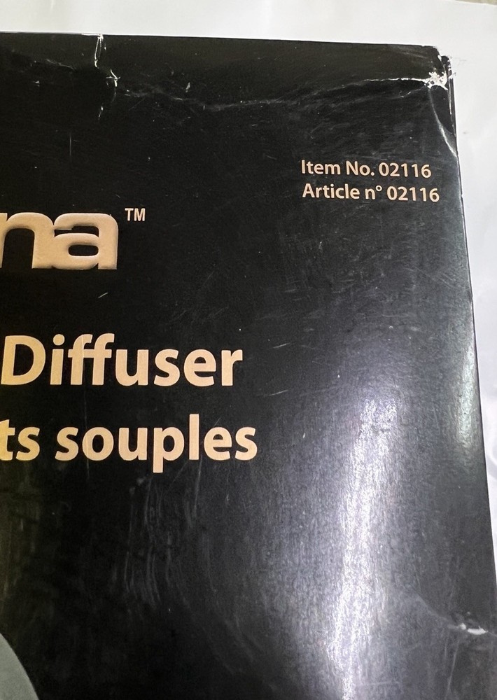 Marianna" Large Soft Finger Diffuser Hair Styling