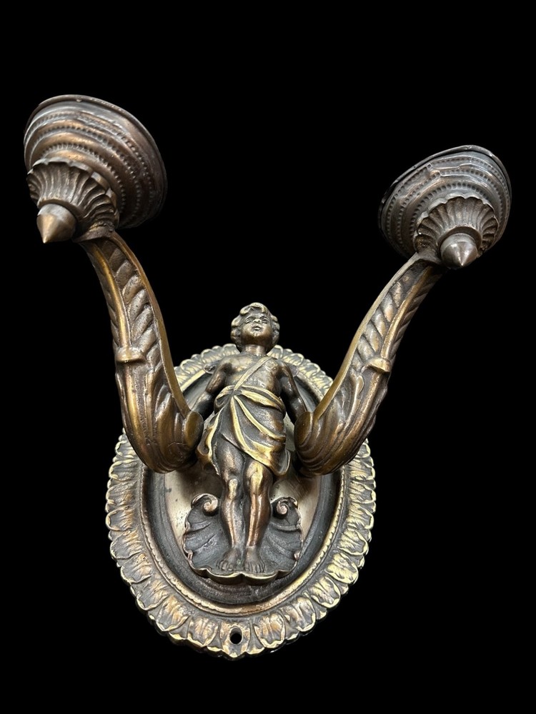 Antique Cherub Wall Sconce GA20264