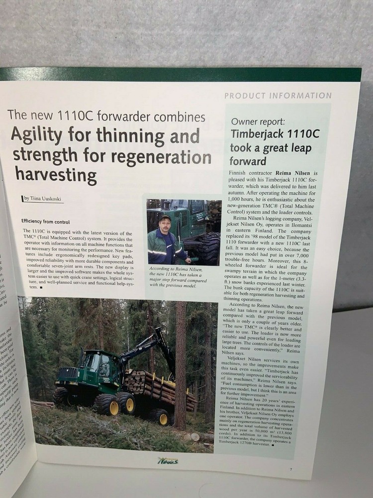 Timberjack Logging News 1/2001