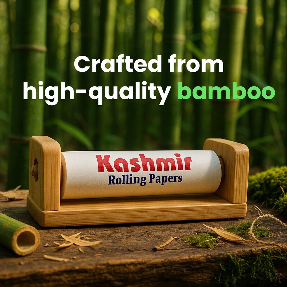 Rolling Papers Machine | Bamboo Hand Roller for rolling papers pack of 3