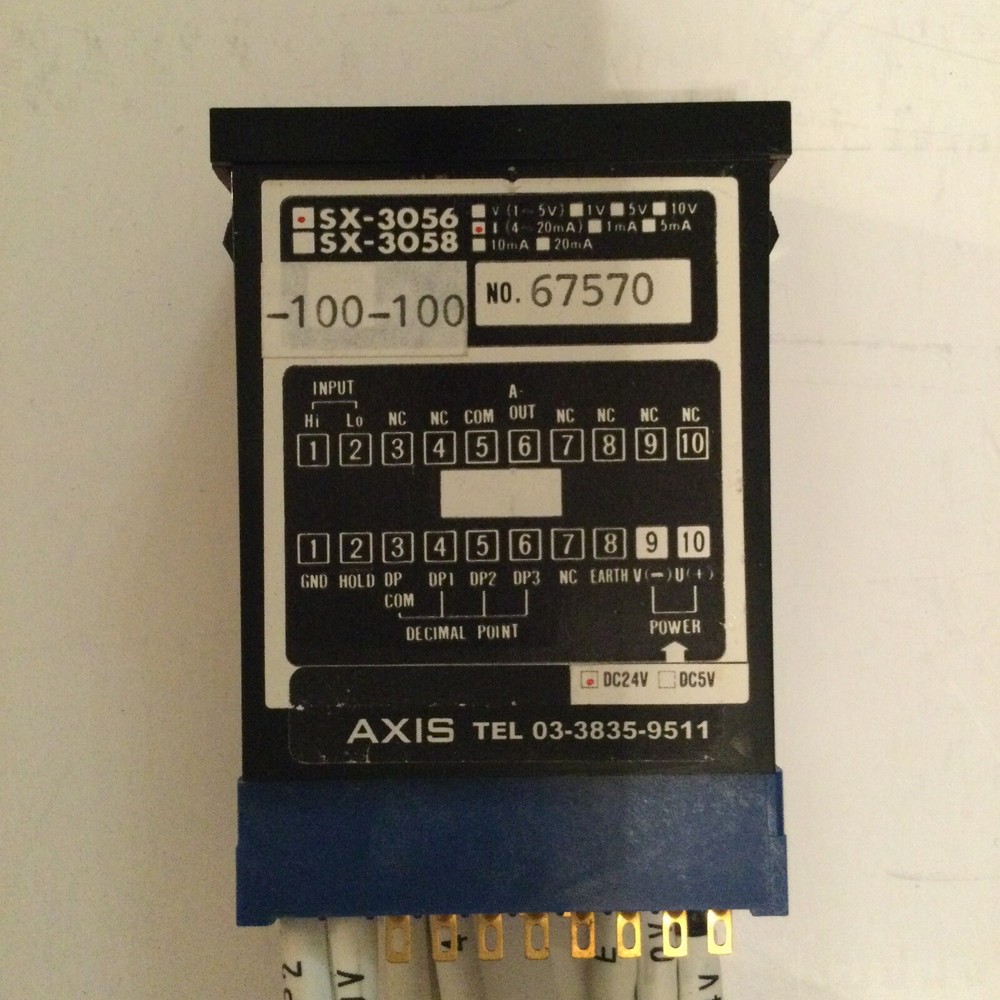 Axis SX-3056 Digital Scaling Meter, 67570 Used