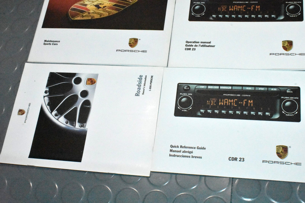 2003 Porsche Carrera Owners Manual - SET