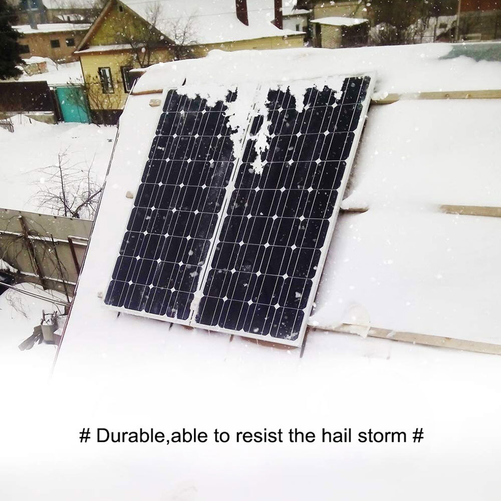 180W Solar Panel Flexible Monocrystalline Solar Cells PV Module with Controller