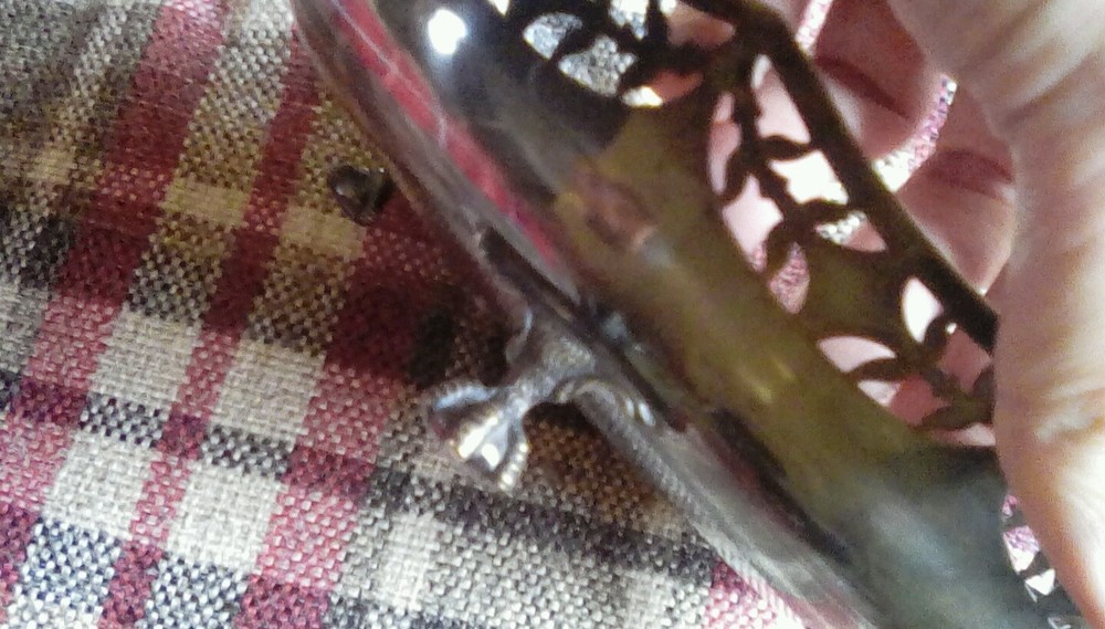 Silver plated dish by Walker and Hall