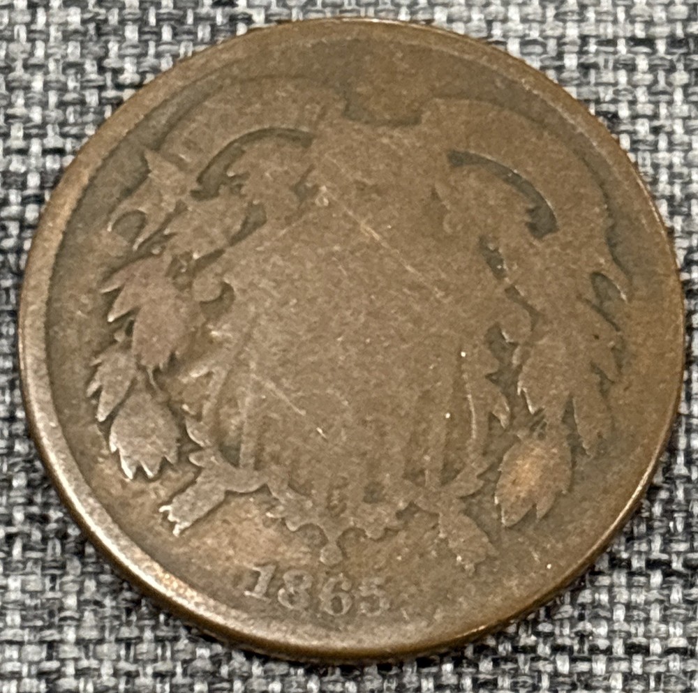 1864 2 Two Cent