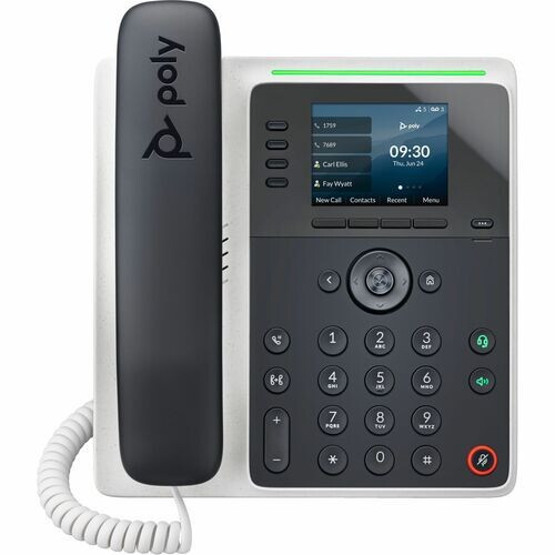 Poly Edge E220 IP Phone - Corded/Cordless - Bluetooth - 3 Multiple Conf(82M87AA)