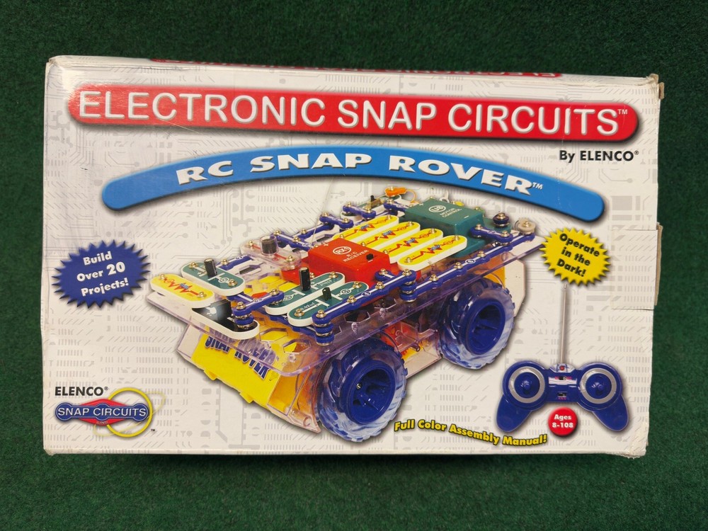 Snap Circuits R/C Snap Rover Electronics Discovery Kit New Open Box